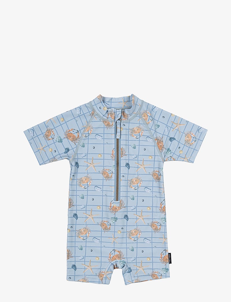 mikk-line - Swim Suit UV Aop - uv-kaitsega riided - faded denim - 1