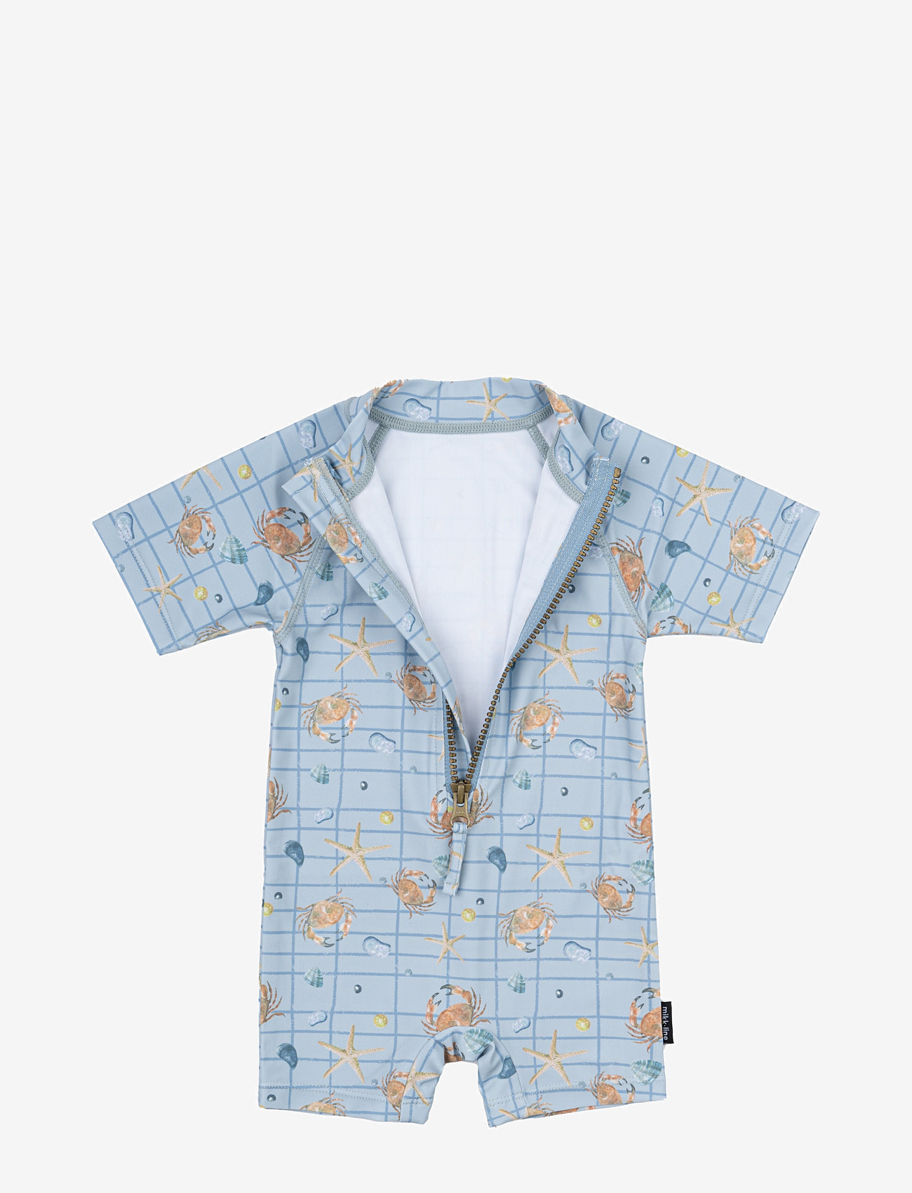 mikk-line - Swim Suit UV Aop - uv-tøj - faded denim - 3