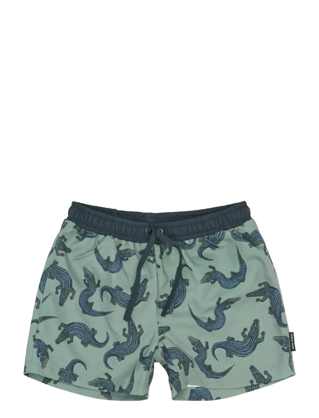 mikk-line Swim Shorts Aop - Riided - CROCO AOP / green