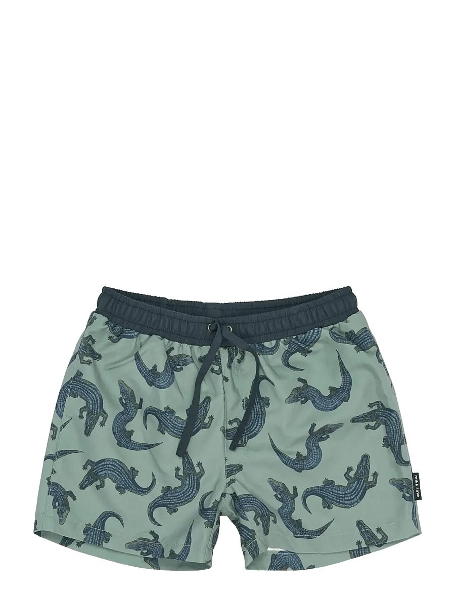 mikk-line - Swim Shorts Aop - uv-bekleidung - croco aop - 1