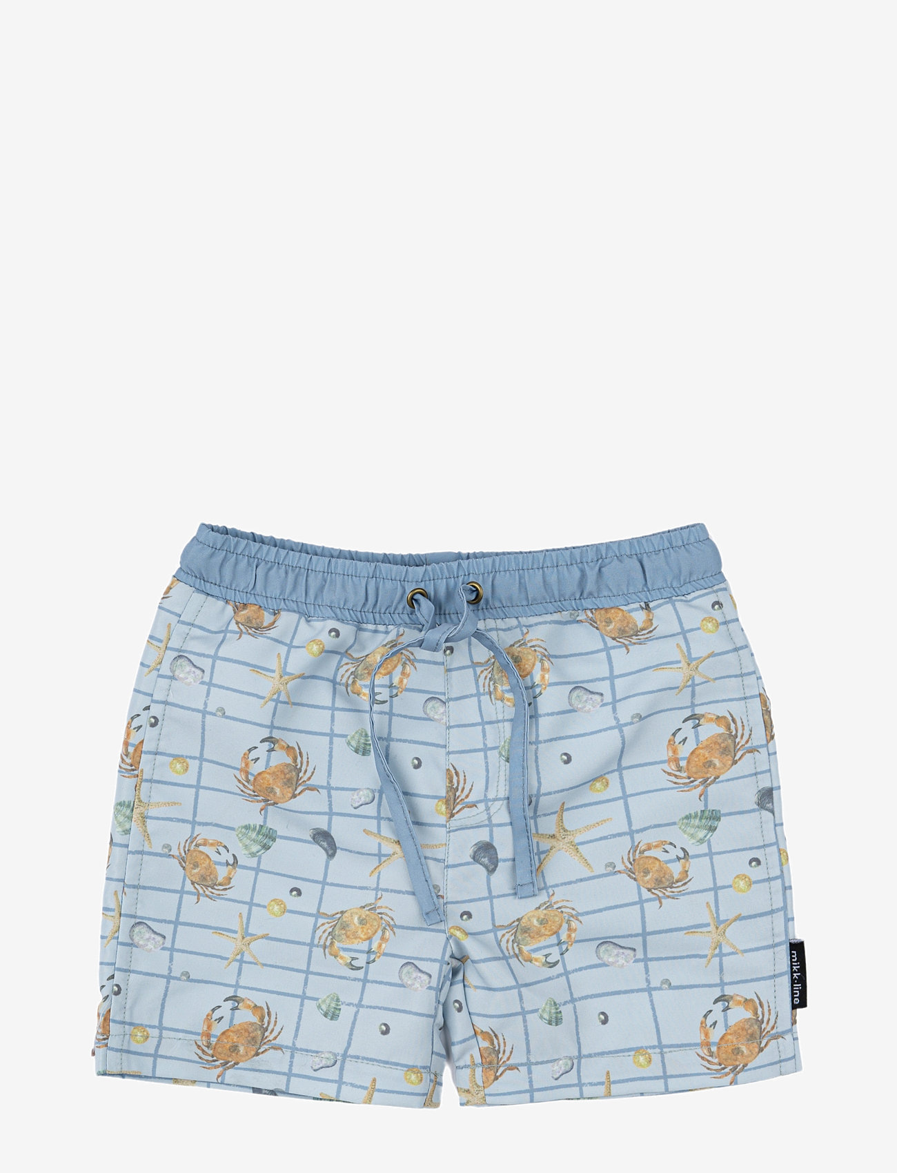 mikk-line - Swim Shorts Aop - laveste priser - faded denim - 0