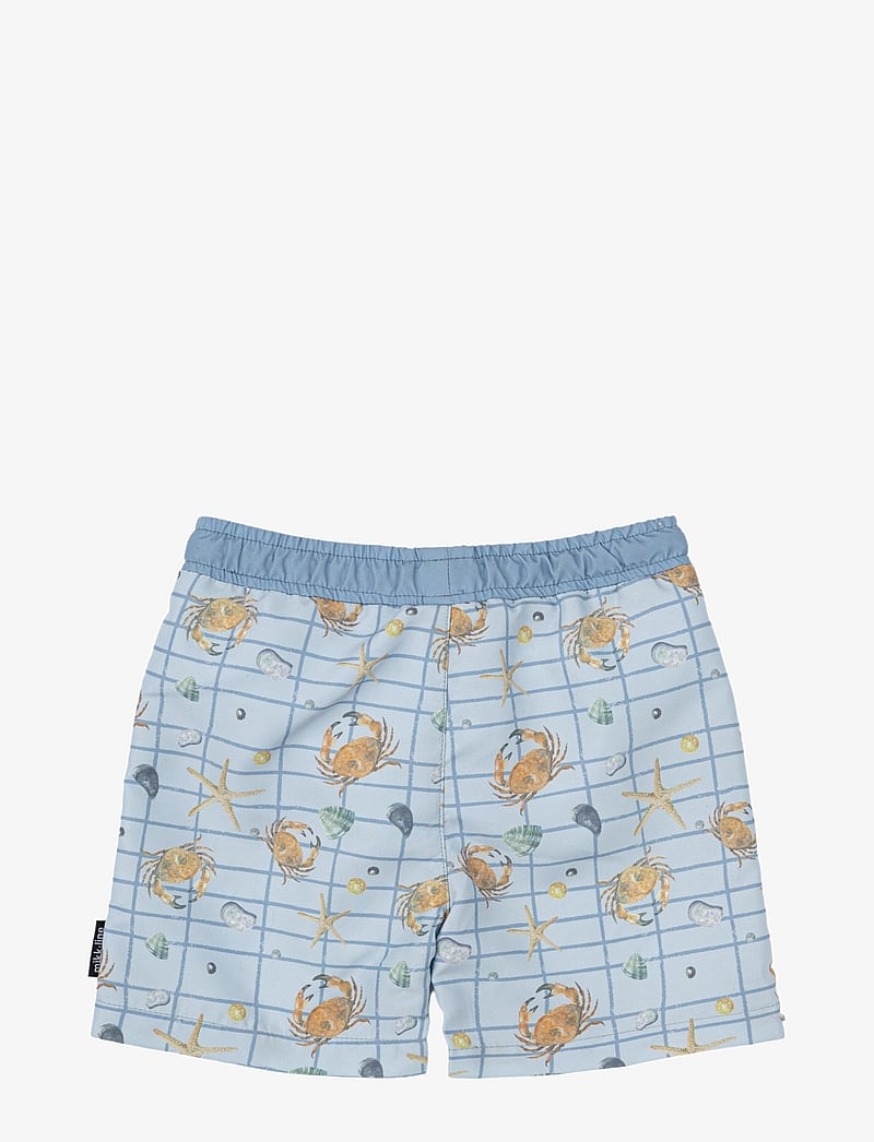 mikk-line - Swim Shorts Aop - uv-bekleidung - faded denim - 2