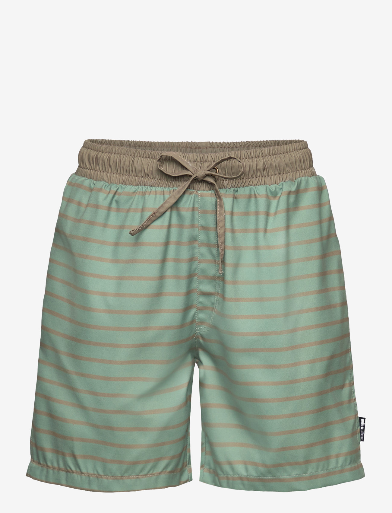 mikk-line - Swim Shorts Aop - gode sommertilbud - green bay - 0