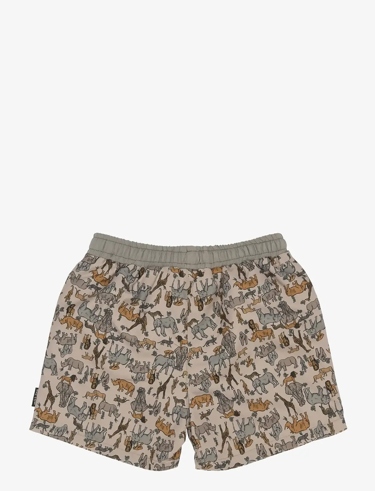 mikk-line - Swim Shorts Aop - uv clothing - zoo aop - 2