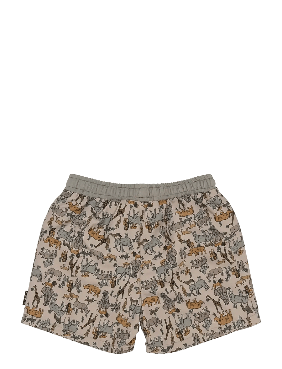 mikk-line - Swim Shorts Aop - uv-kaitsega riided - zoo aop - 2
