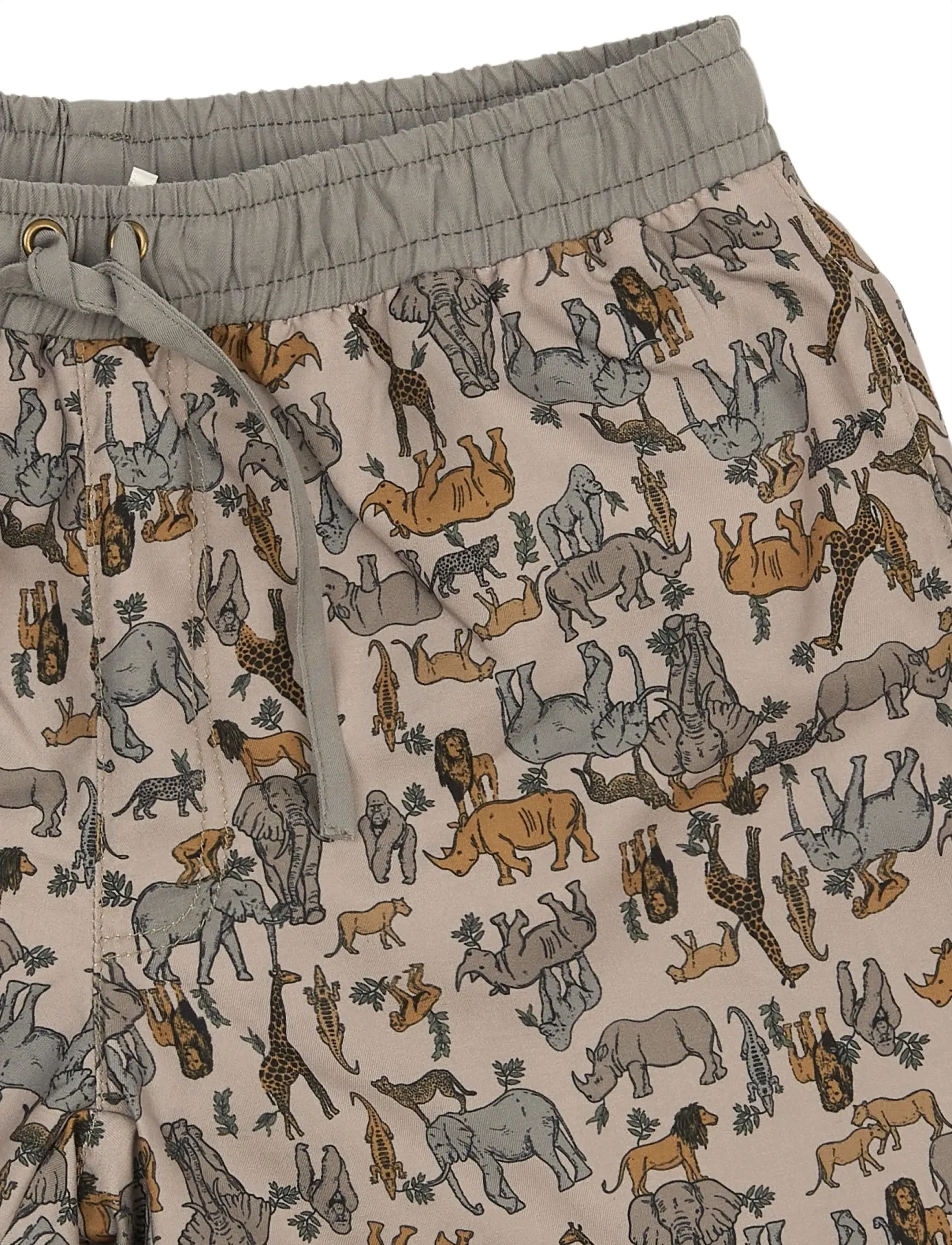 mikk-line - Swim Shorts Aop - uv-kaitsega riided - zoo aop - 3