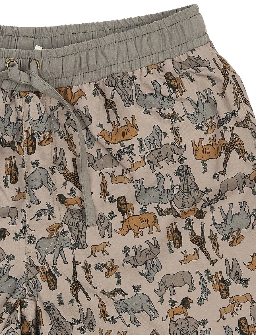 mikk-line - Swim Shorts Aop - uv-kaitsega riided - zoo aop - 3