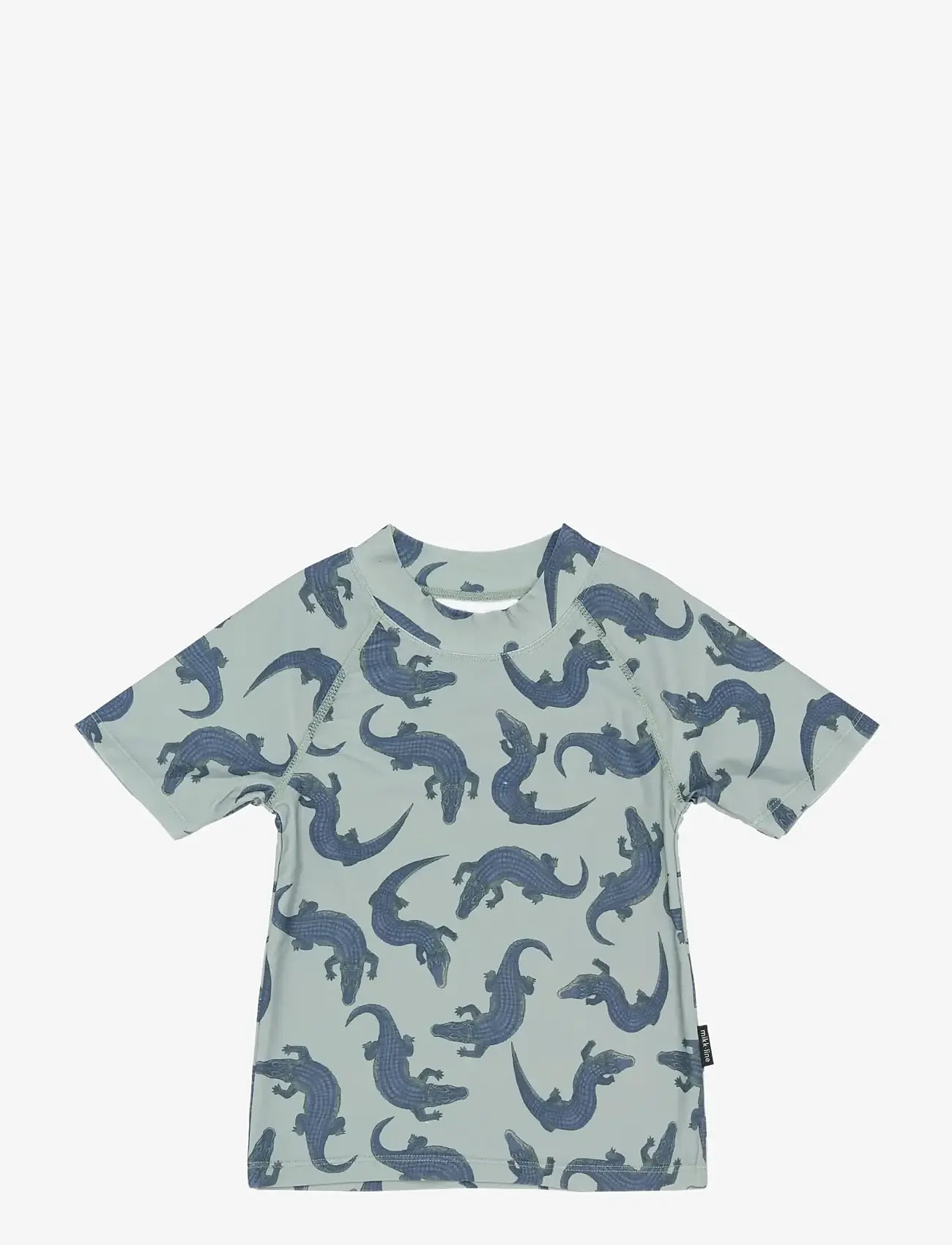 mikk-line - Swim Shirt UV Aop, GRS - bade-oberteile - croco aop - 0