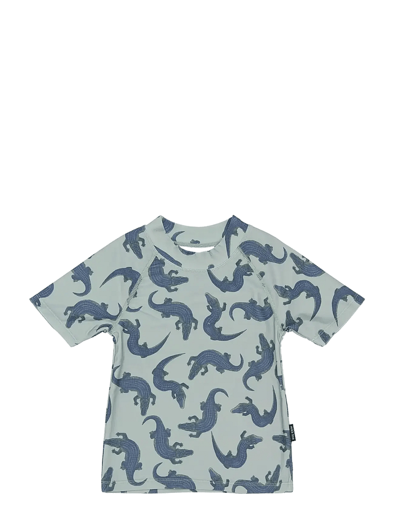 mikk-line - Swim Shirt UV Aop, GRS - bade-oberteile - croco aop - 0
