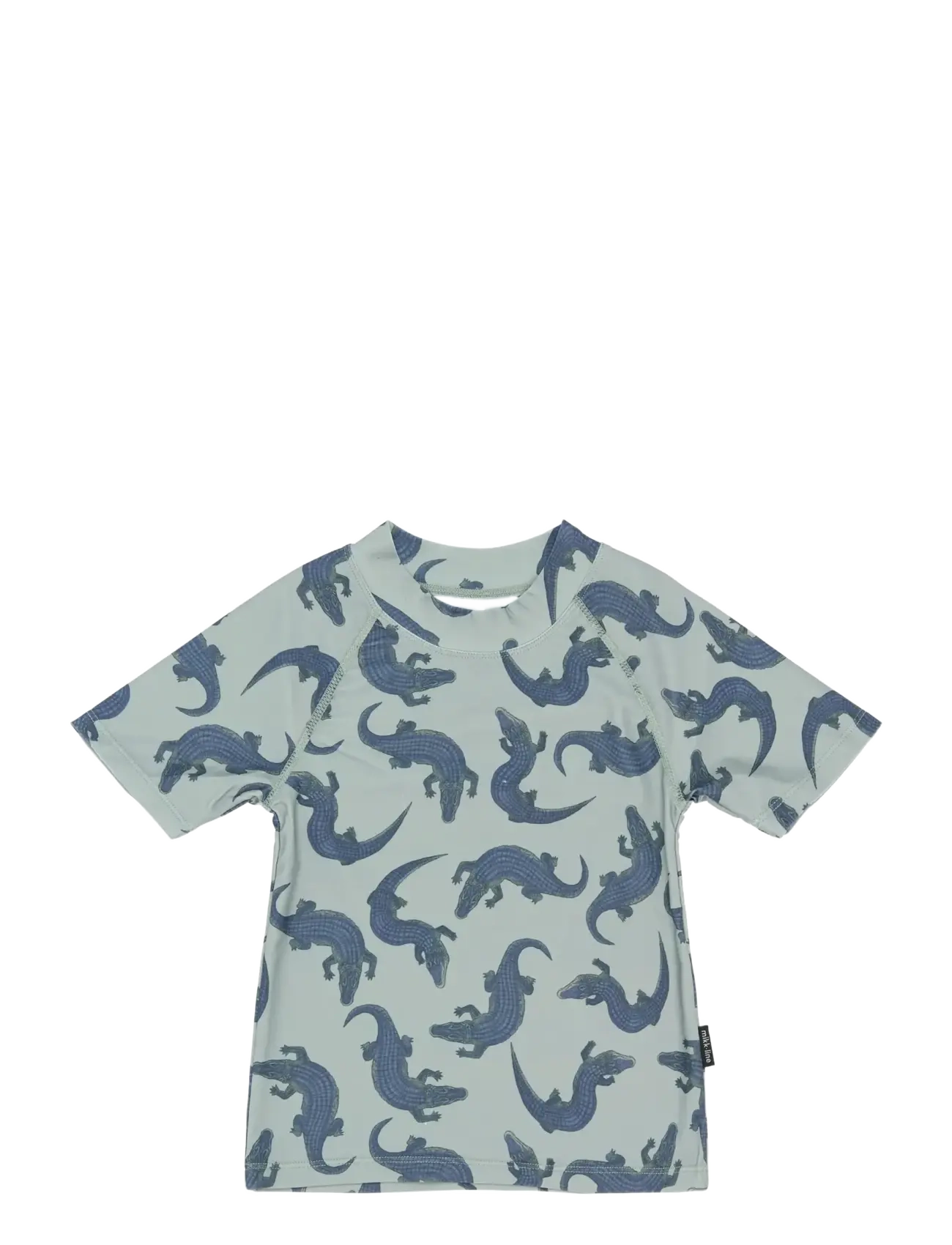 mikk-line Swim Shirt UV Aop, GRS - UV-tøj - CROCO AOP / blue