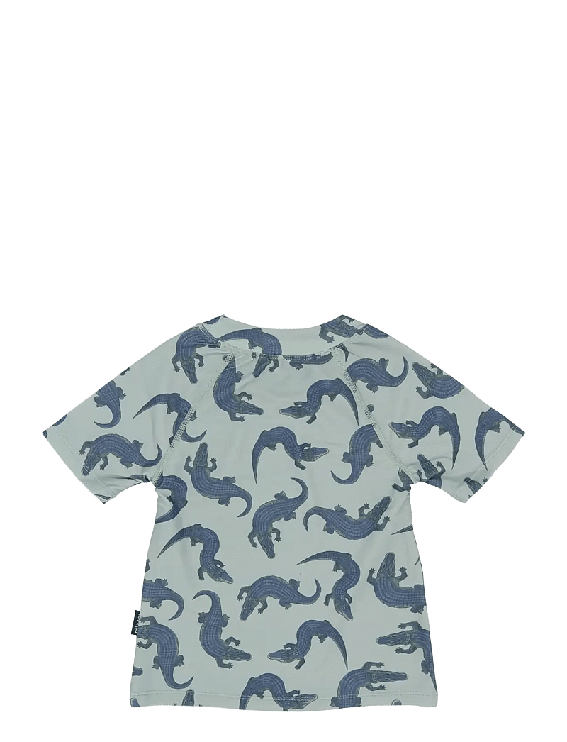 mikk-line - Swim Shirt UV Aop, GRS - bade-oberteile - croco aop - 1