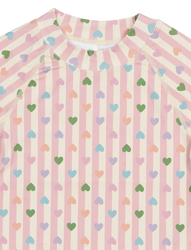 mikk-line - Swim Shirt UV Aop, GRS - ujumisriiete ülaosad - heart aop - 2