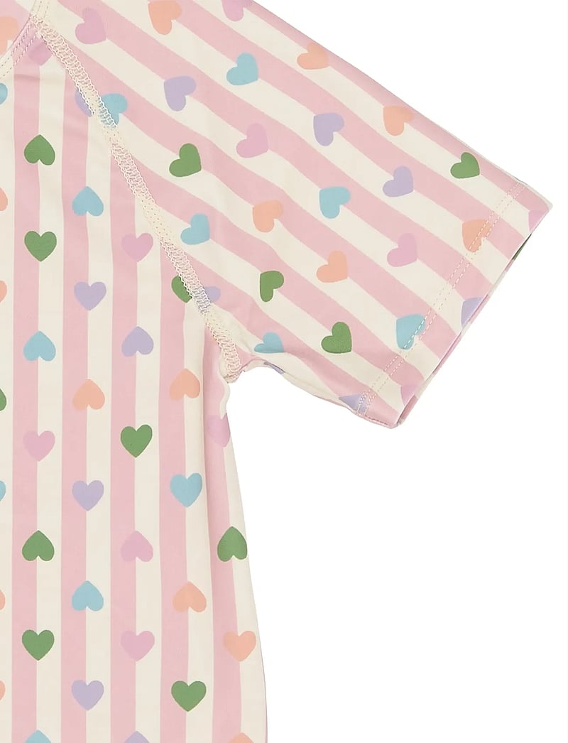 mikk-line - Swim Shirt UV Aop, GRS - ujumisriiete ülaosad - heart aop - 3
