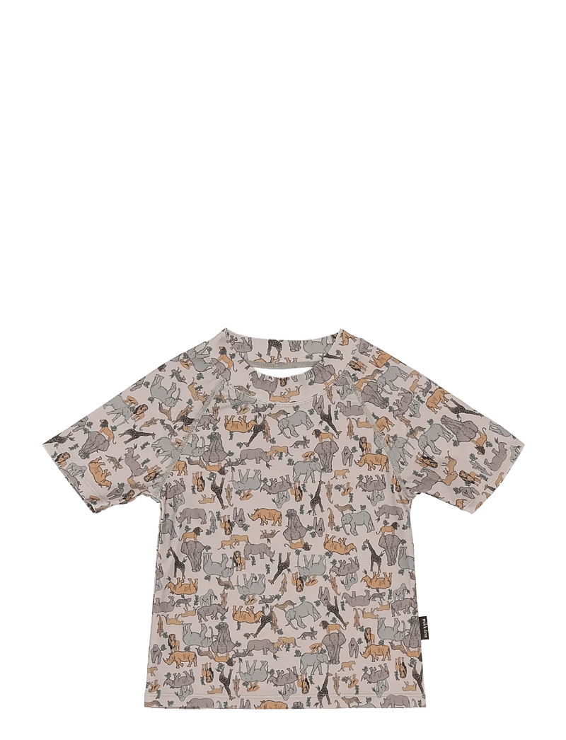 mikk-line - Swim Shirt UV Aop, GRS - bade-oberteile - zoo aop - 0