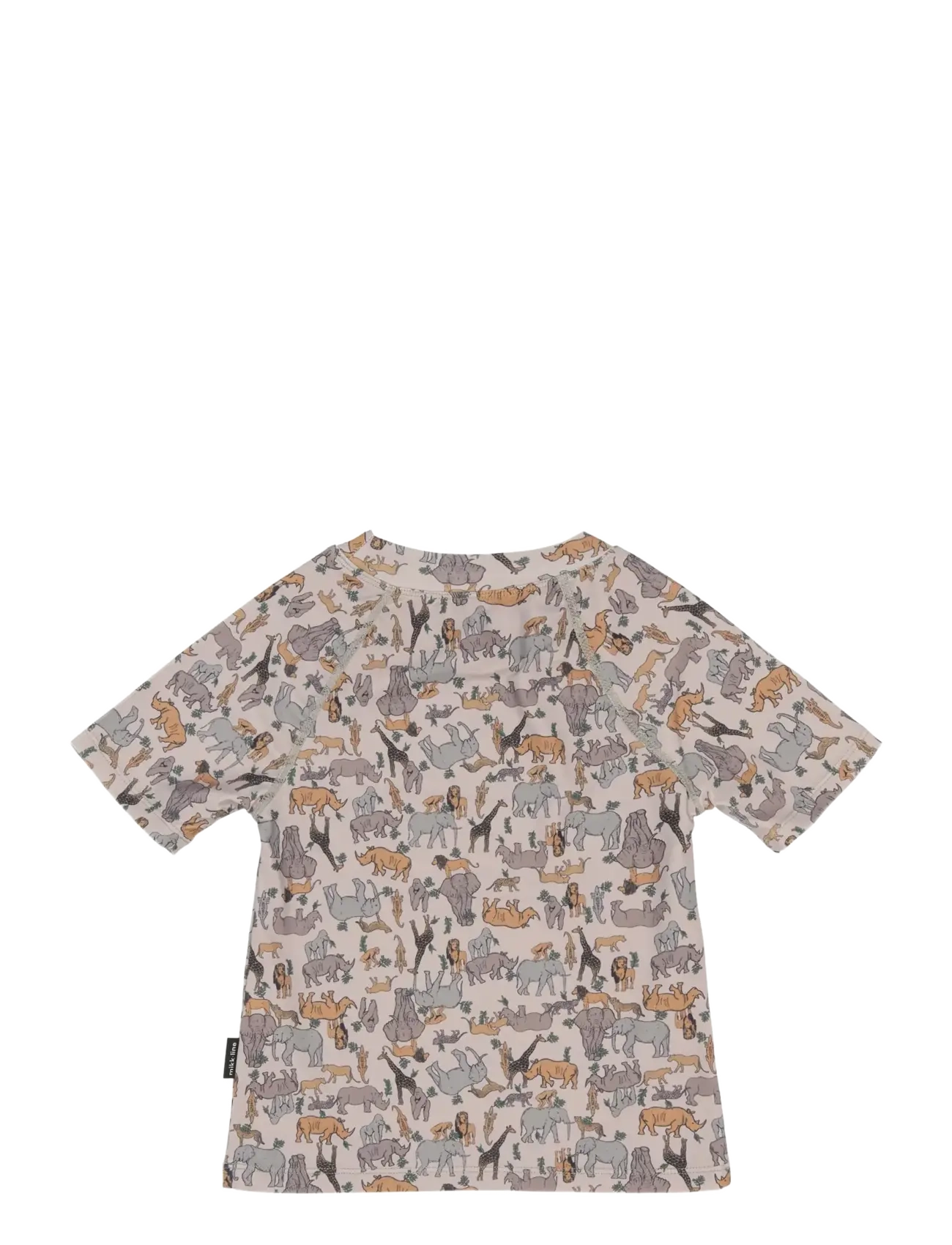 mikk-line - Swim Shirt UV Aop, GRS - badtoppar - zoo aop - 1