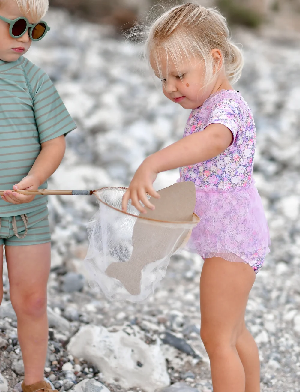 mikk-line - Swimsuit Recycled w skirt - uv-bekleidung - lilas - 0