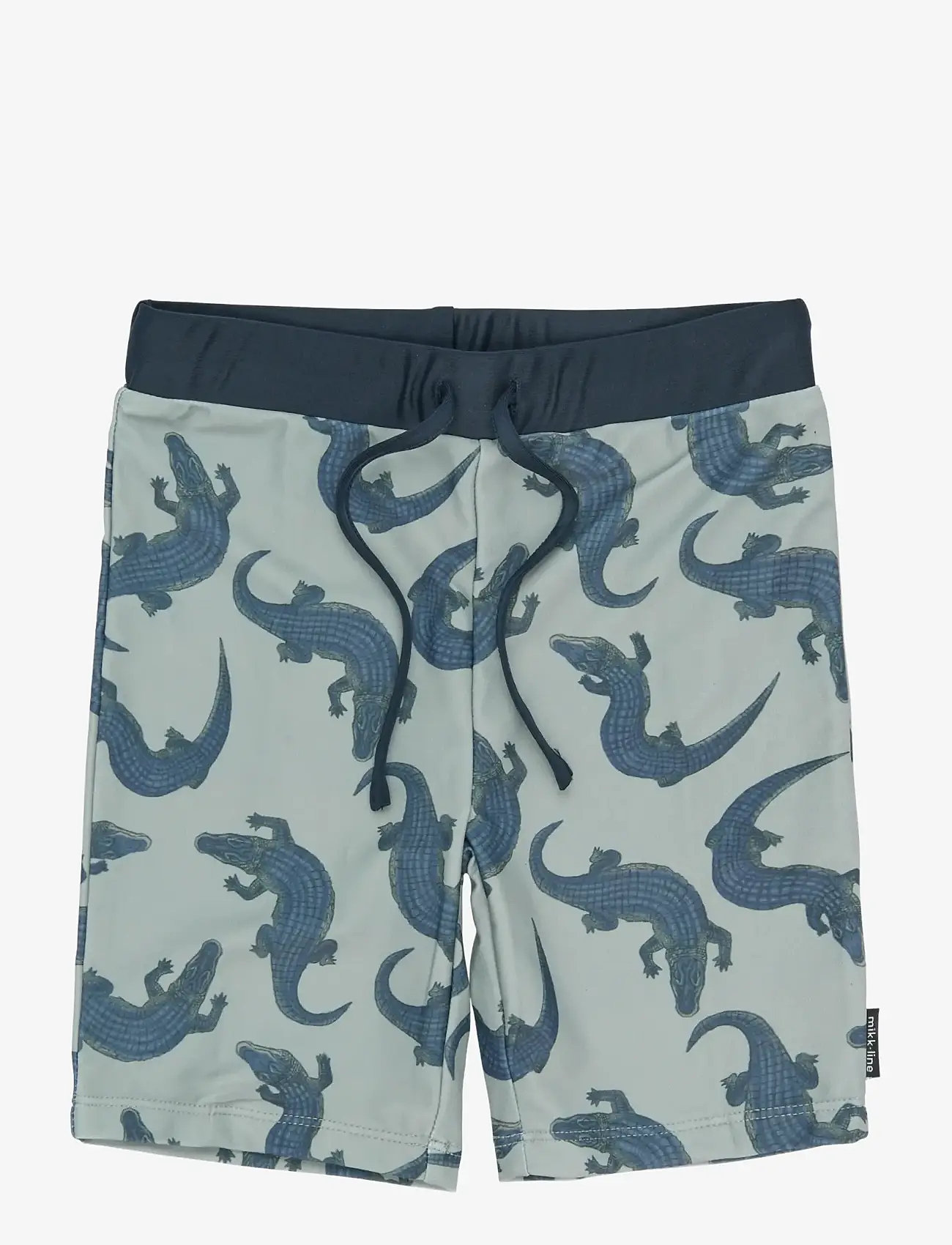 mikk-line - Swim Pant UV Long Aop, GRS - uv-tøj - croco aop - 1