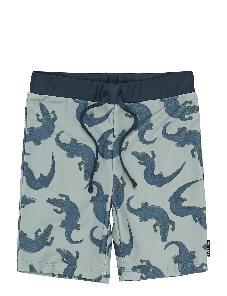mikk-line - Swim Pant UV Long Aop, GRS - uv-kläder - croco aop - 1