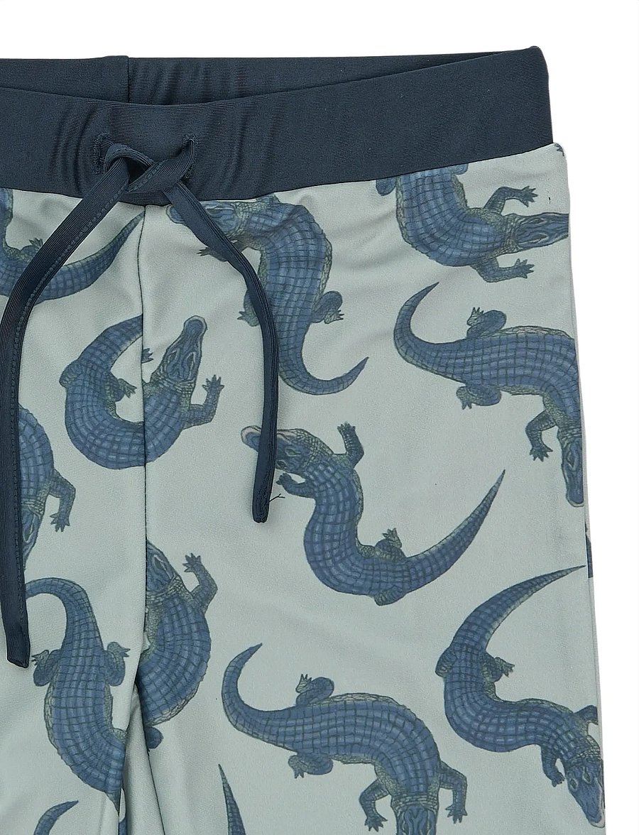 mikk-line - Swim Pant UV Long Aop, GRS - uv-kläder - croco aop - 3