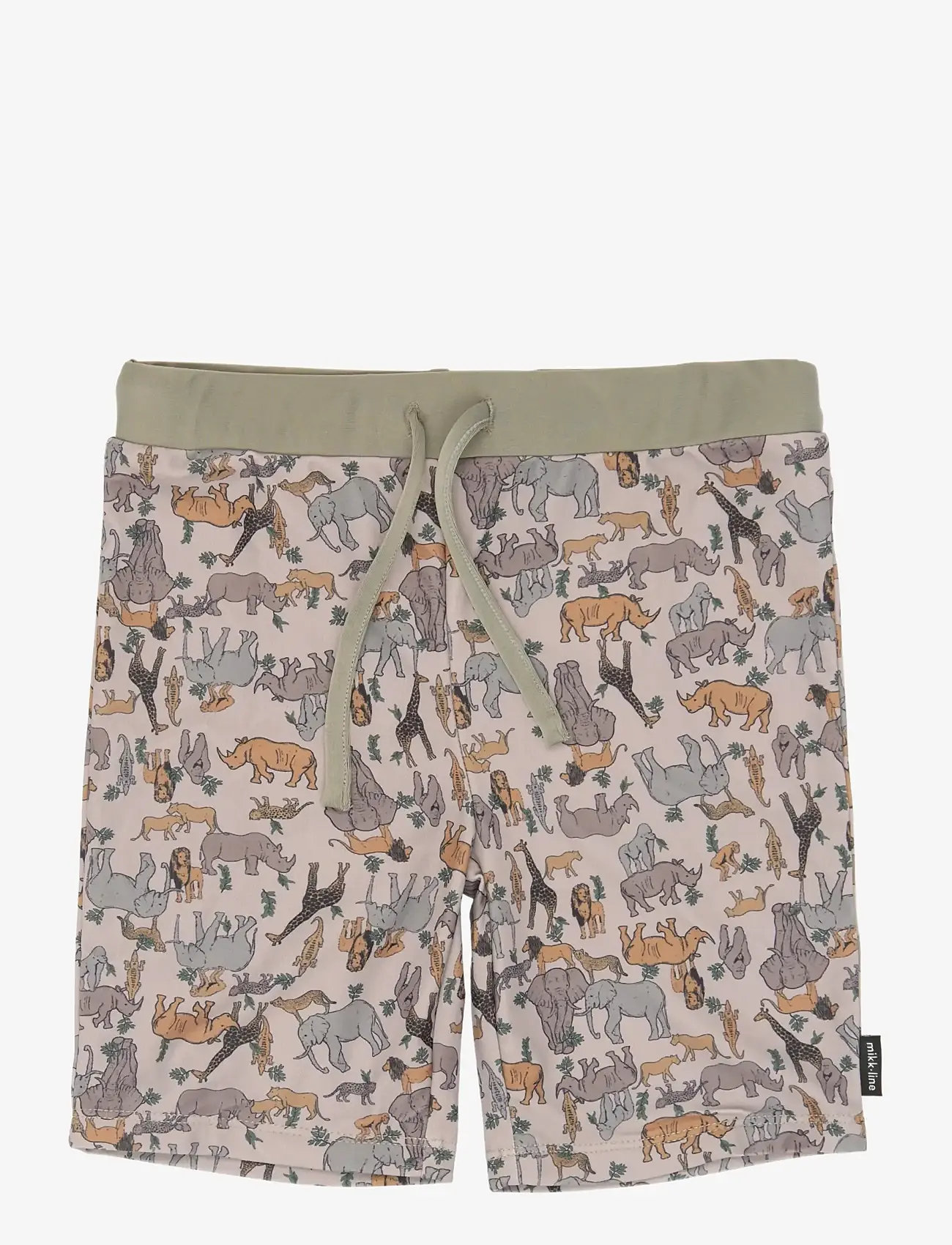 mikk-line - Swim Pant UV Long Aop, GRS - uv-tøj - zoo aop - 0