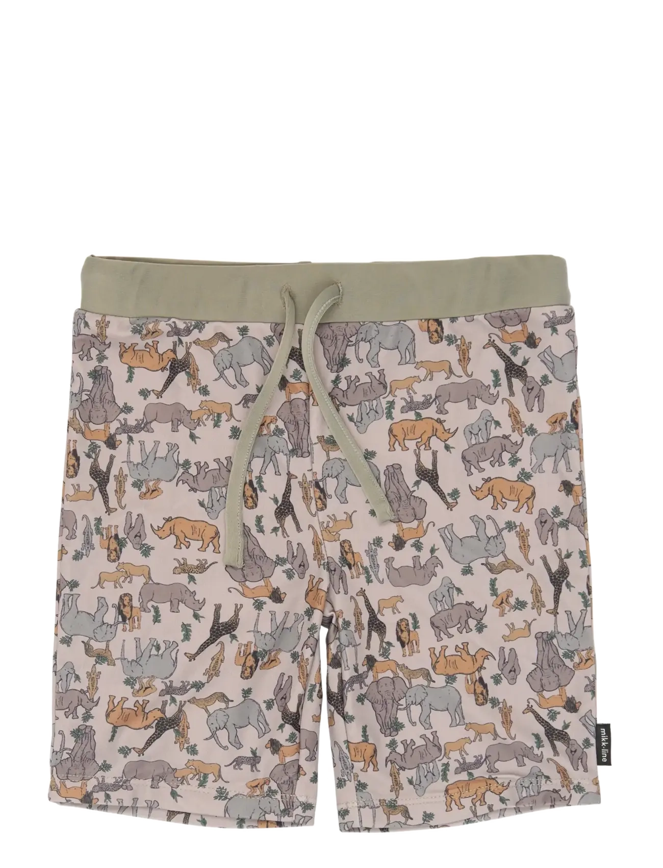 mikk-line Swim Pant UV Long Aop, GRS - Kids 98-134 - ZOO AOP / multi