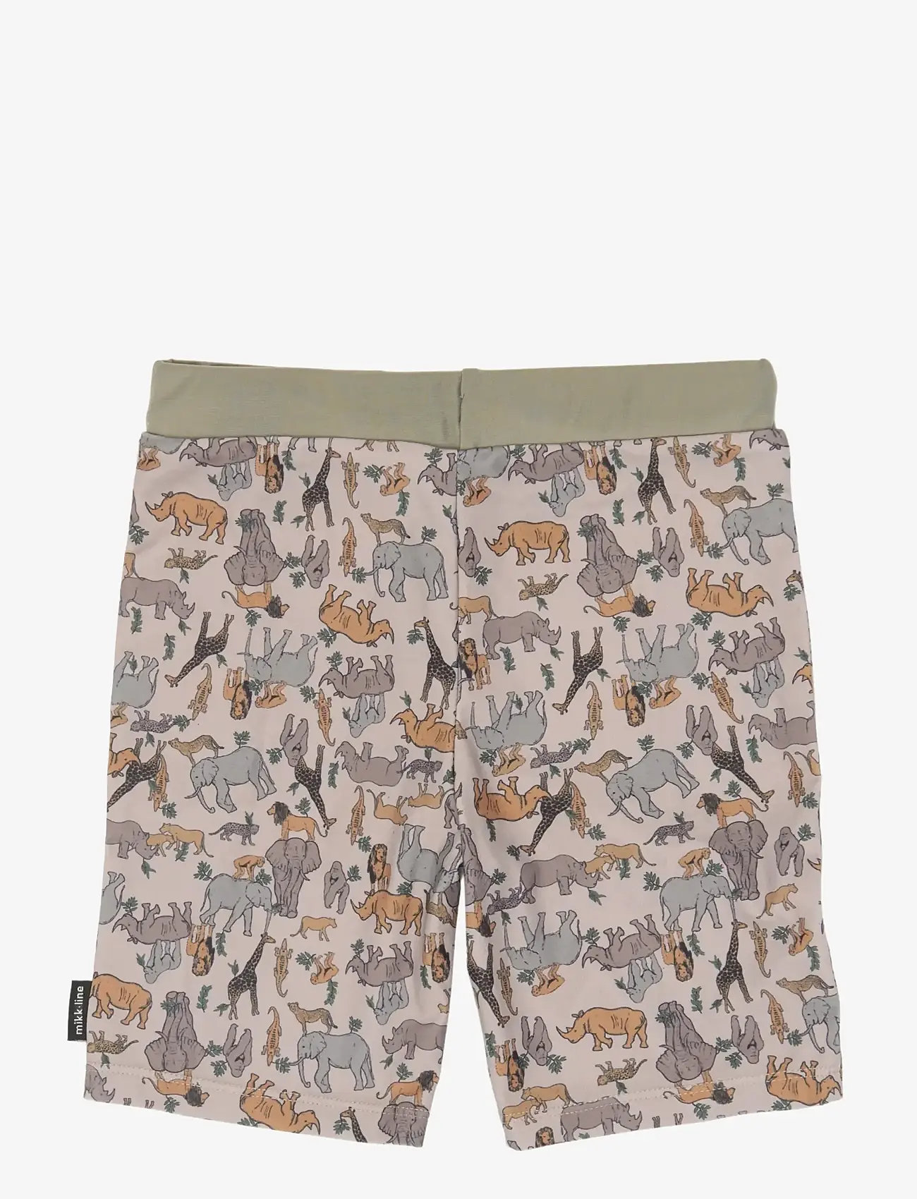 mikk-line - Swim Pant UV Long Aop, GRS - uv-tøj - zoo aop - 1