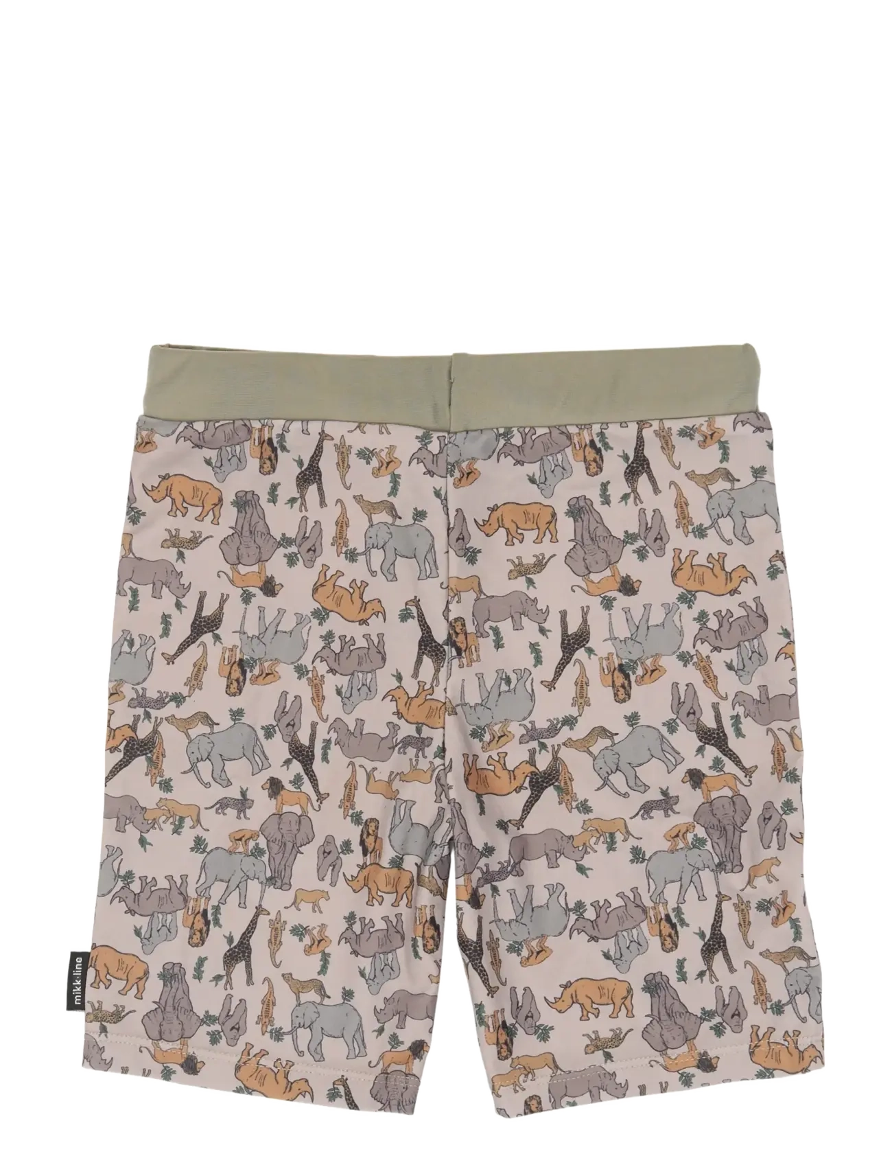 mikk-line - Swim Pant UV Long Aop, GRS - badehosen - zoo aop - 1