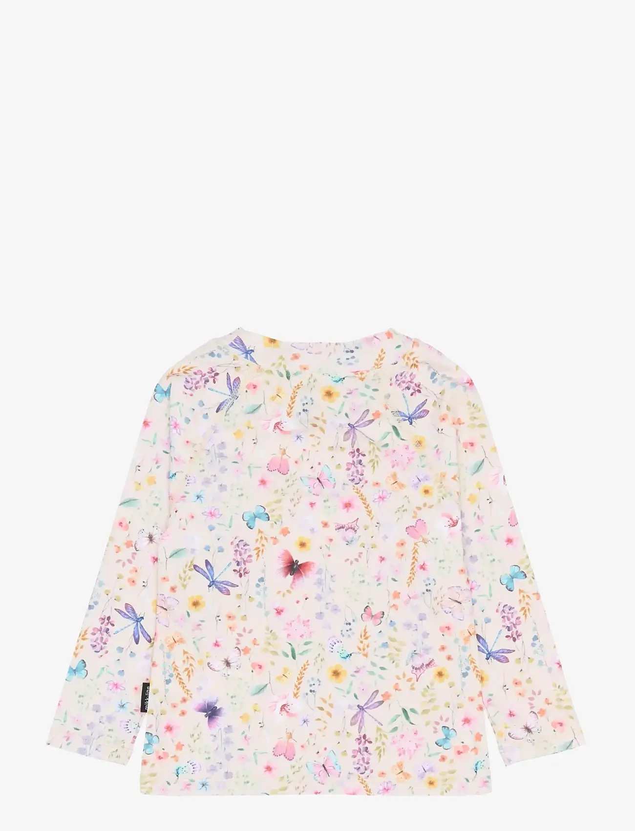 mikk-line - Swim Shirt UV Aop, GRS - badeoverdele - butterfly aop - 1