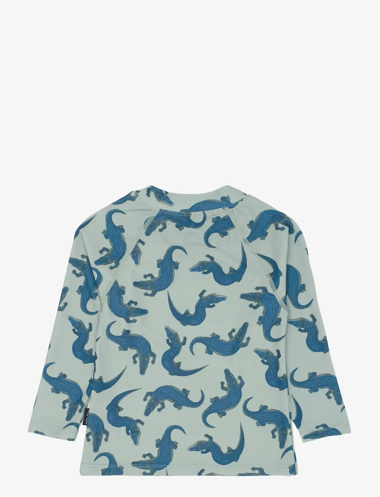 mikk-line - Swim Shirt UV Aop, GRS - badeoverdele - croco aop - 2