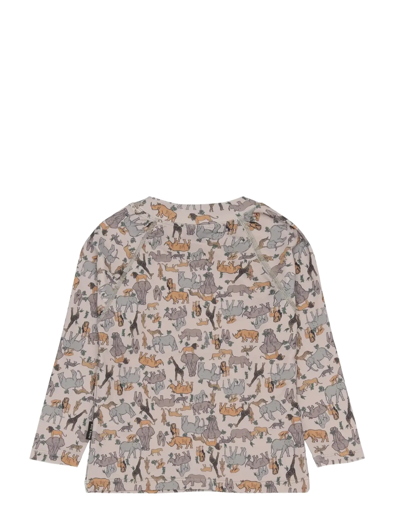mikk-line - Swim Shirt UV Aop, GRS - swim tops - zoo aop - 2