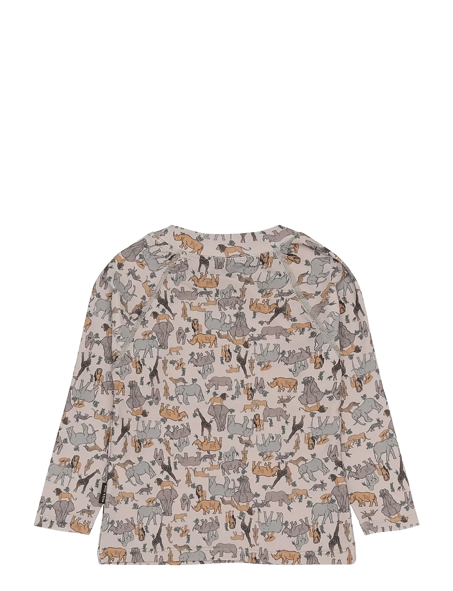 mikk-line - Swim Shirt UV Aop, GRS - bade-oberteile - zoo aop - 2