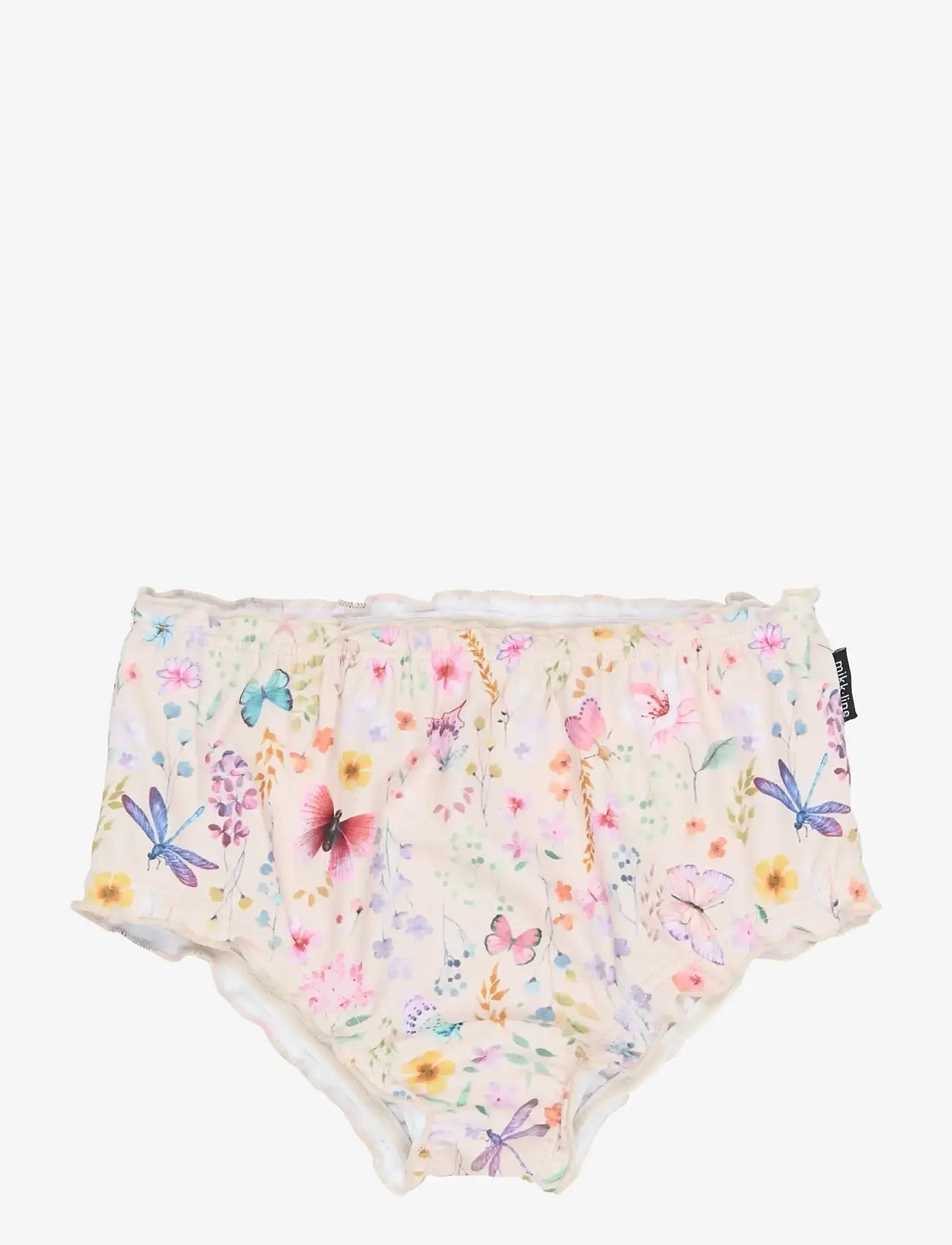 mikk-line - Swim Pant UV frill AOP, GRS - uv-tøj - butterfly aop - 0