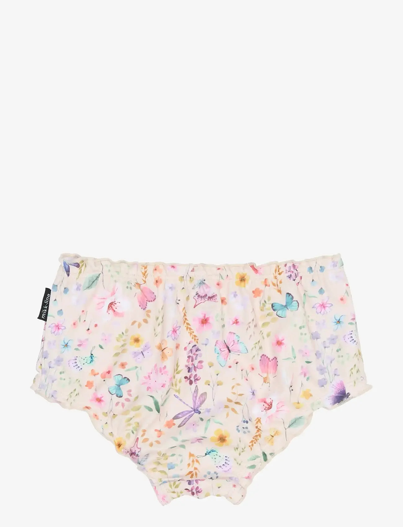 mikk-line - Swim Pant UV frill AOP, GRS - uv-tøj - butterfly aop - 1