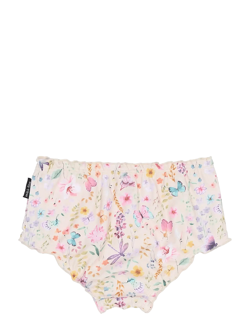 mikk-line - Swim Pant UV frill AOP, GRS - uv-tøj - butterfly aop - 1