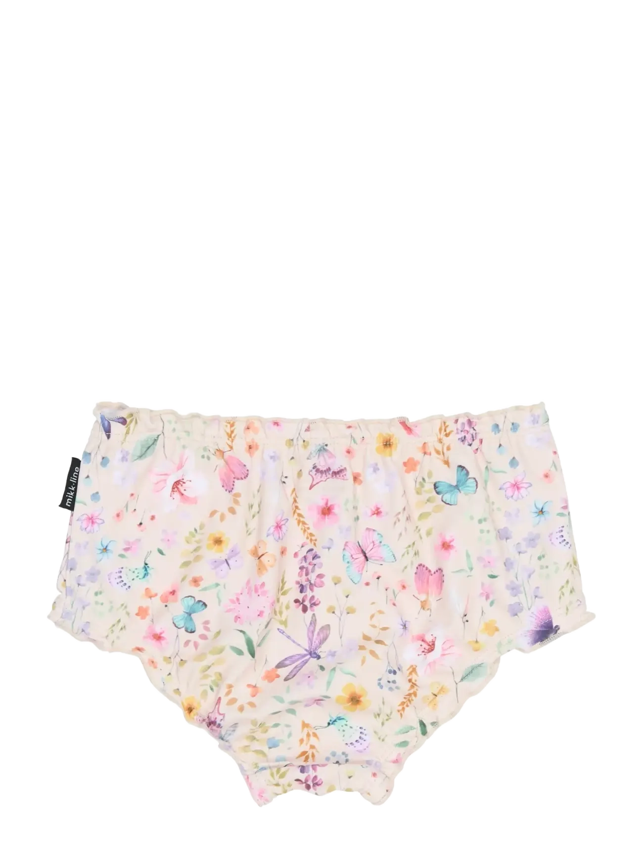 mikk-line - Swim Pant UV frill AOP, GRS - uv-kläder - butterfly aop - 1