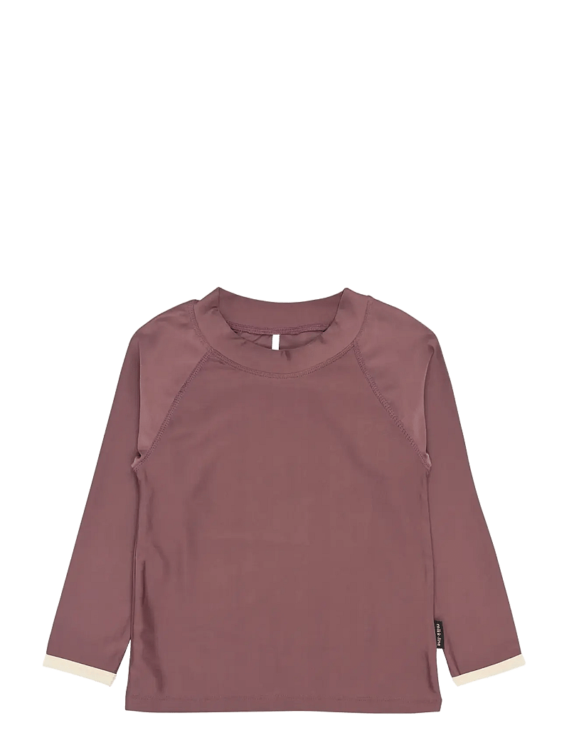mikk-line - Swim Shirt UV Basic, GRS - badeoverdele - twilight mauve - 0