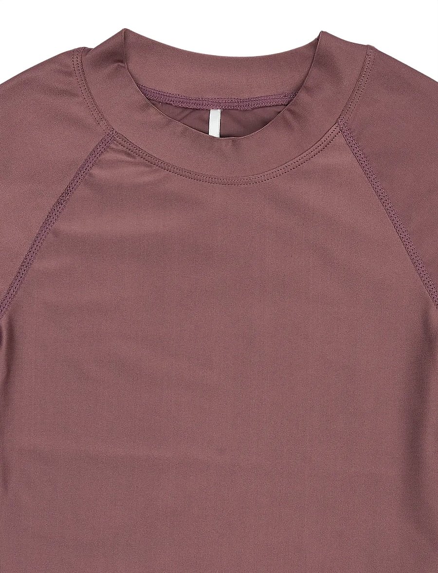mikk-line - Swim Shirt UV Basic, GRS - ujumisriiete ülaosad - twilight mauve - 4