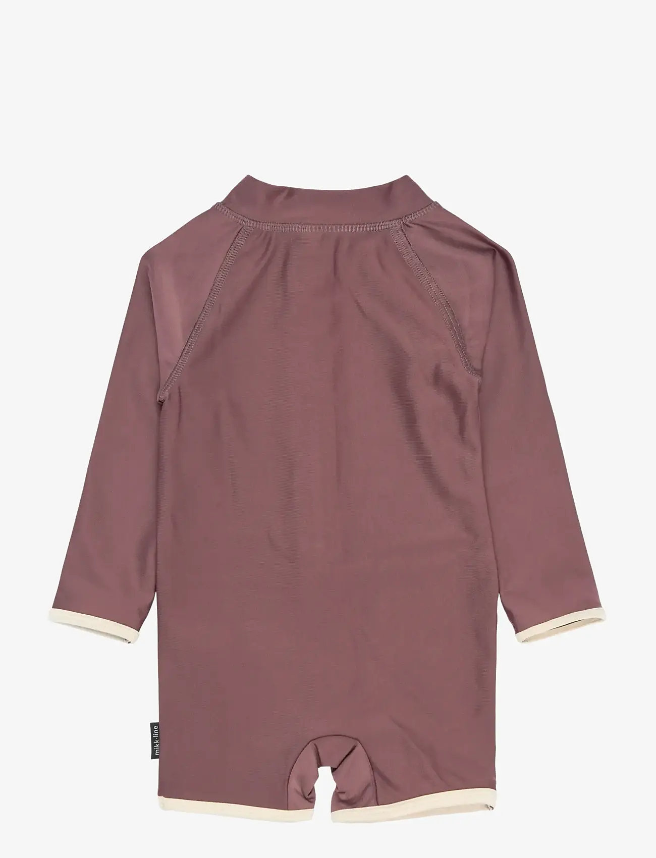 mikk-line - Swim Suit LS UV Basic, GRS - uv-tøj - twilight mauve - 1