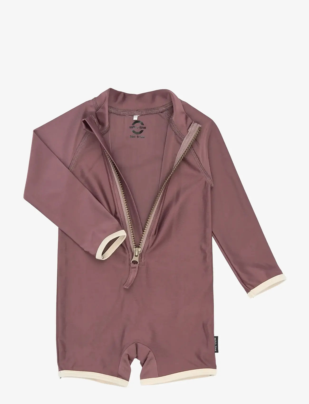 mikk-line - Swim Suit LS UV Basic, GRS - uv-tøj - twilight mauve - 2