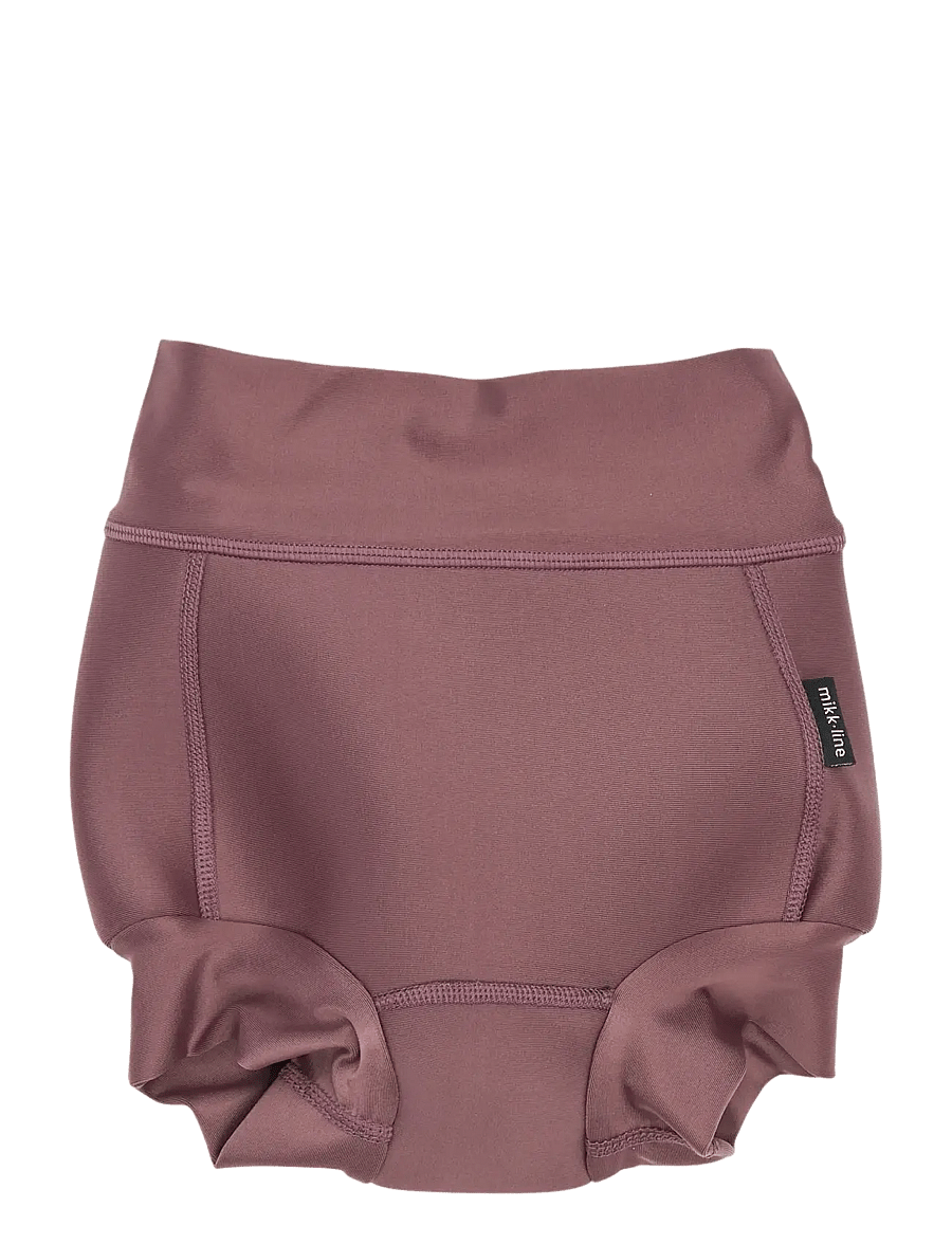 mikk-line - Swim Baby Pant Basic, GRS - schwimmwindeln - twilight mauve - 0