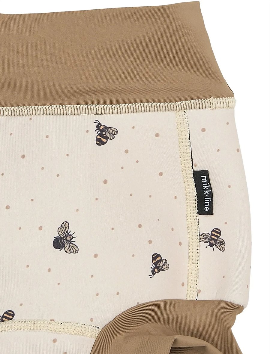 mikk-line - Swim Baby Pant AOP - svømmebleier - bumble bee aop - 3