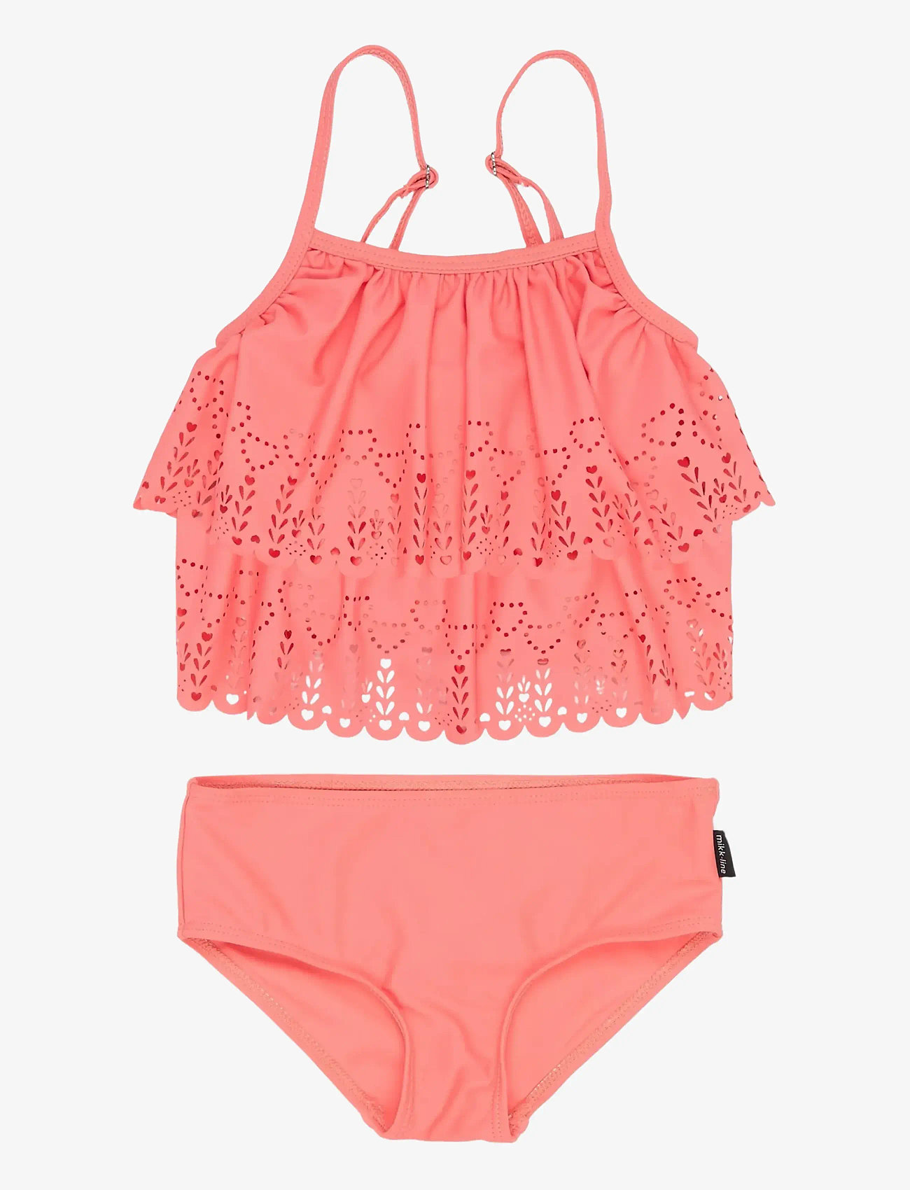mikk-line - Swim Bikini UV Frill - uv-tøj - sugar coral - 0