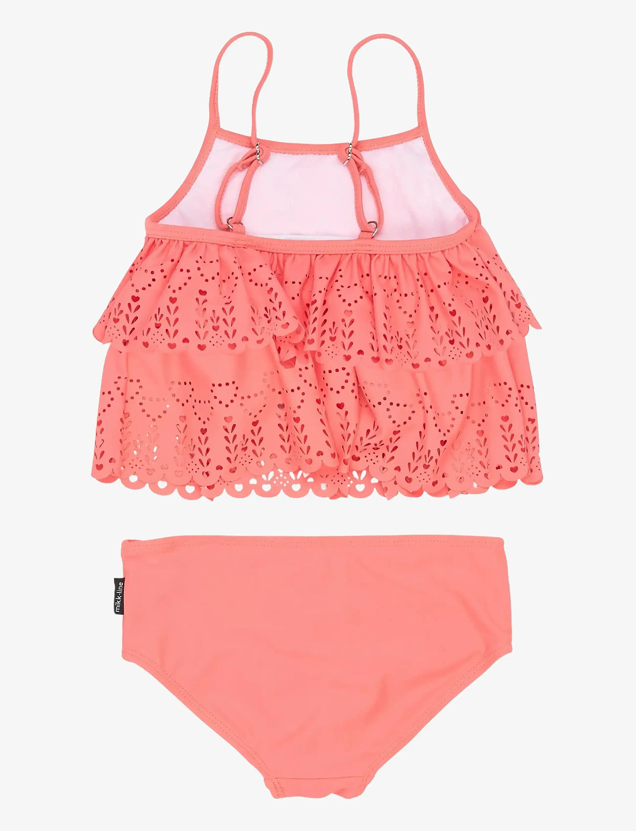 mikk-line - Swim Bikini UV Frill - uv-tøj - sugar coral - 1