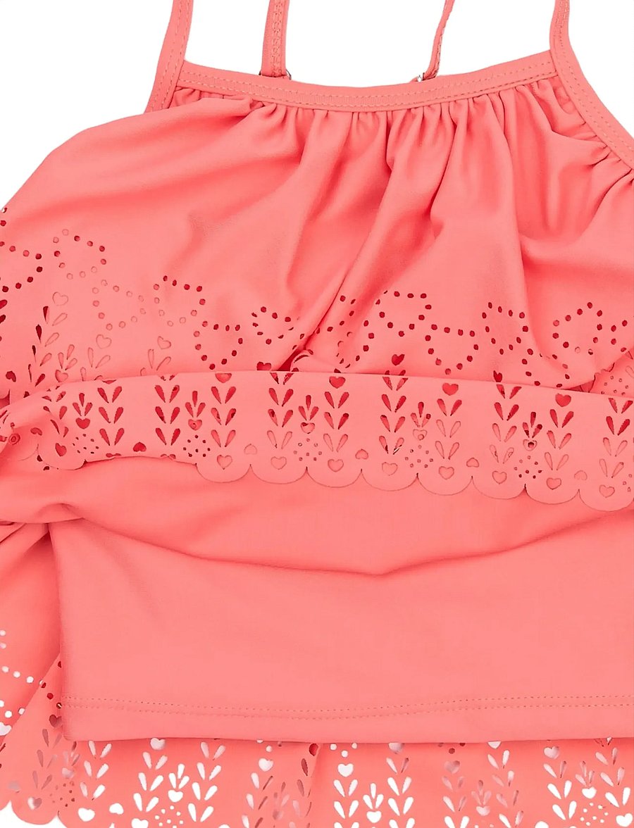 mikk-line - Swim Bikini UV Frill - uv-bekleidung - sugar coral - 2