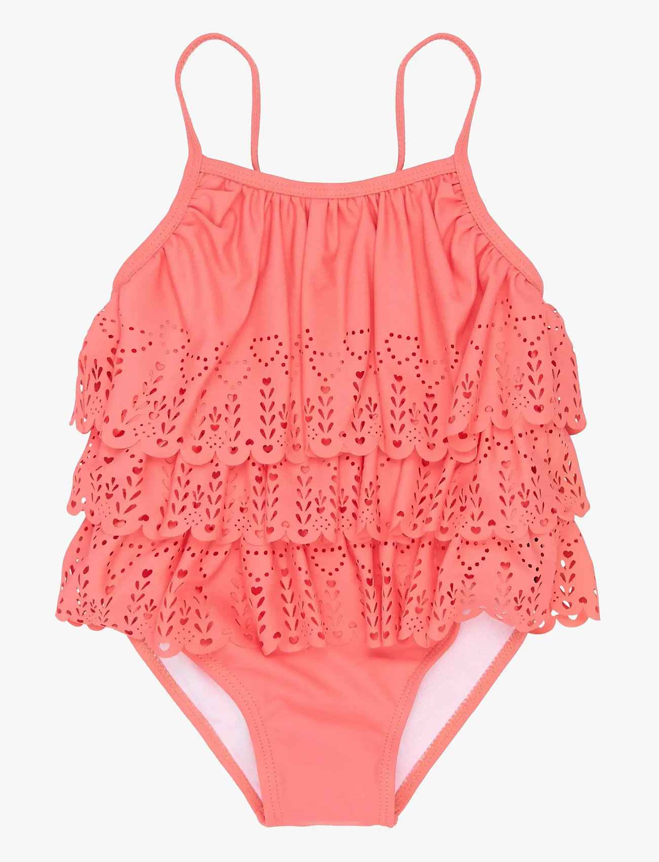 mikk-line - Swim Suit UV Frill - uv-tøj - sugar coral - 1