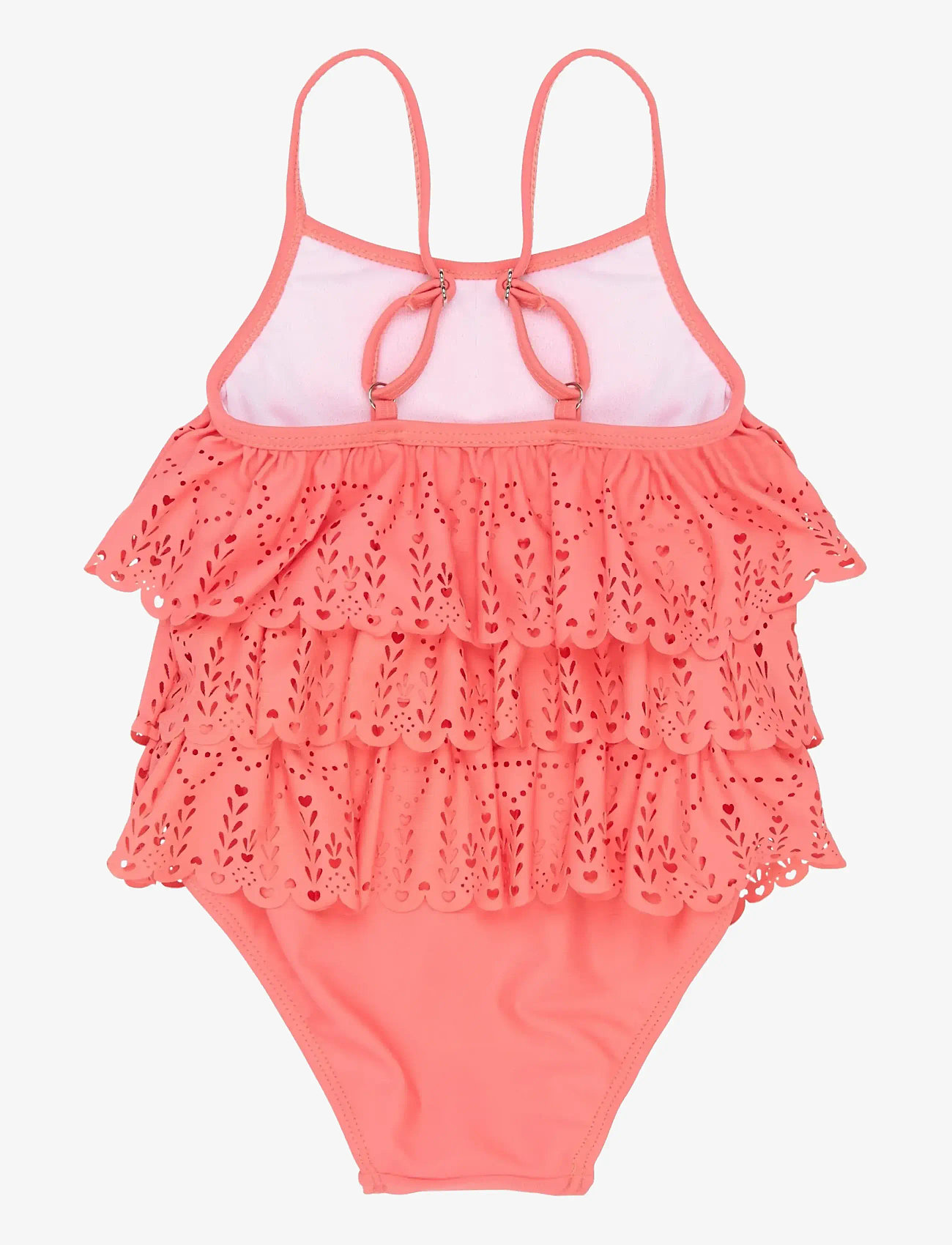 mikk-line - Swim Suit UV Frill - uv-tøj - sugar coral - 2