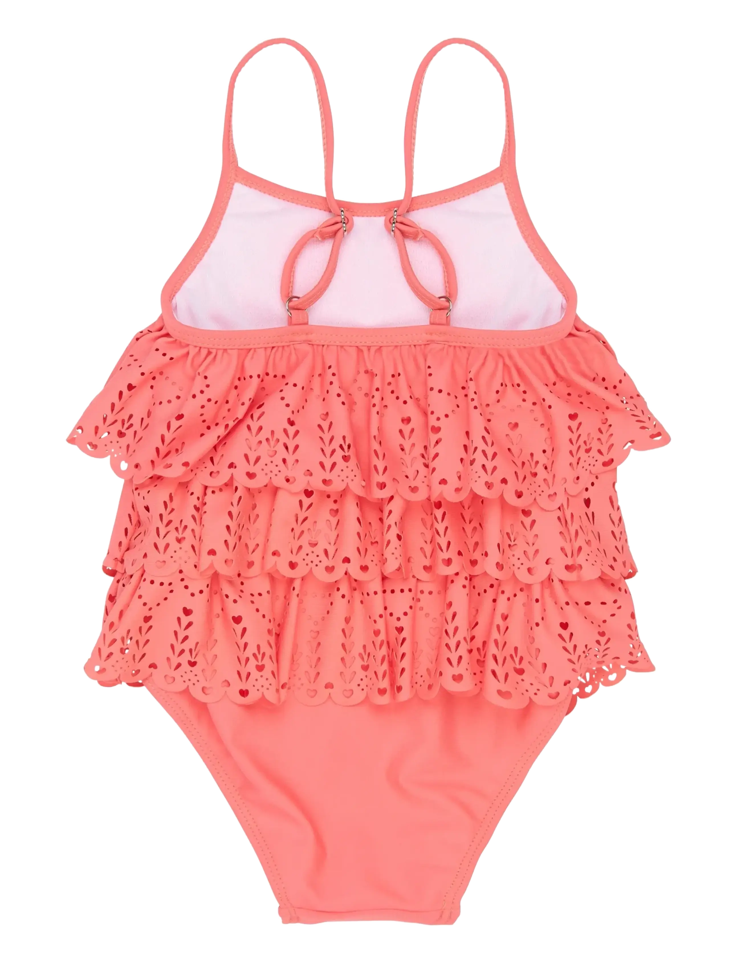 mikk-line - Swim Suit UV Frill - uv clothing - sugar coral - 2