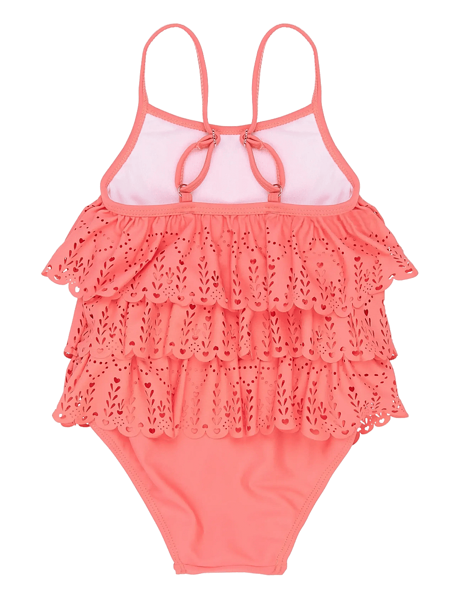 mikk-line - Swim Suit UV Frill - uv-bekleidung - sugar coral - 2