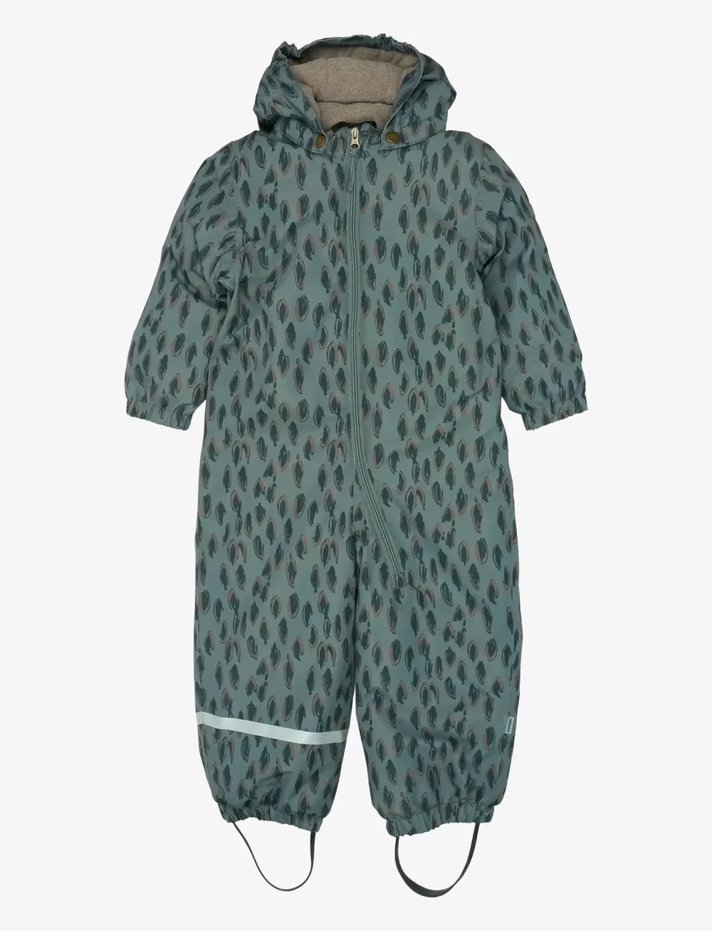 mikk-line - Snow Suit AOP - talvekombinesoon - balsam green - 0