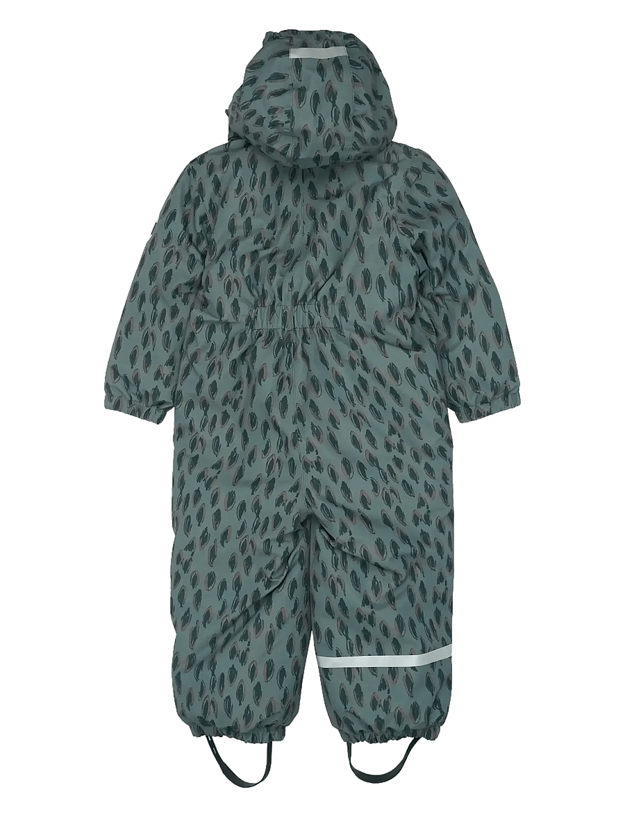 mikk-line - Snow Suit AOP - talvekombed - balsam green - 1
